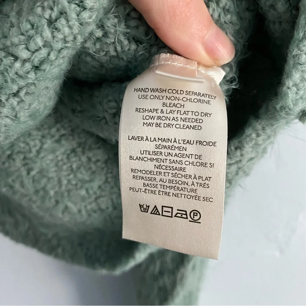 Free People Icing V Neck Pullover Spring Dust - Picture 8 of 10